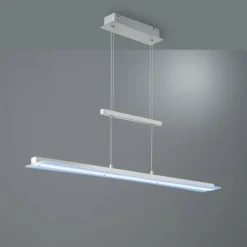 Suspension Reality SMASH LED Nickel mat, 1 lumière