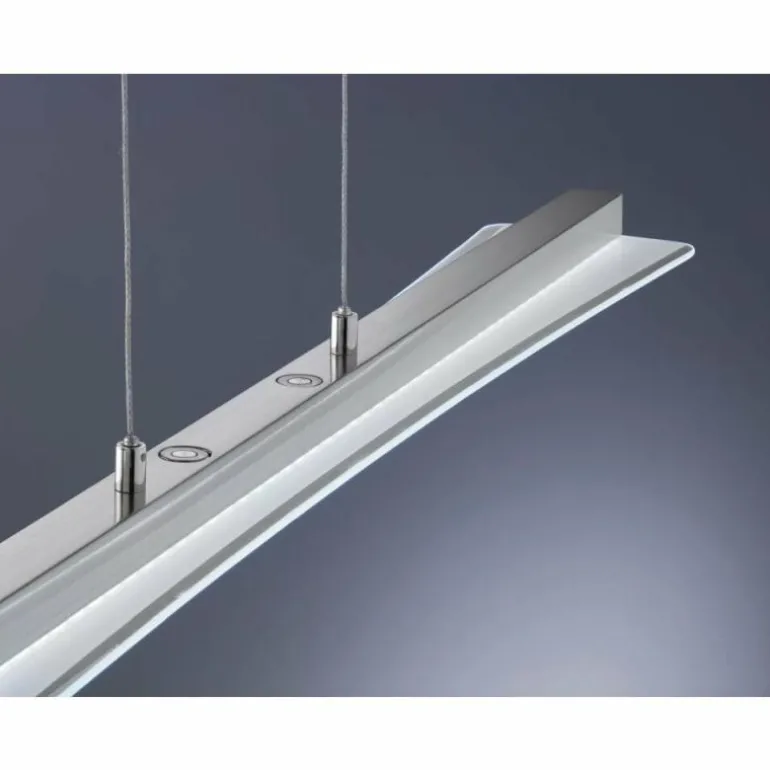 Suspension Reality SMASH LED Nickel mat, 1 lumière