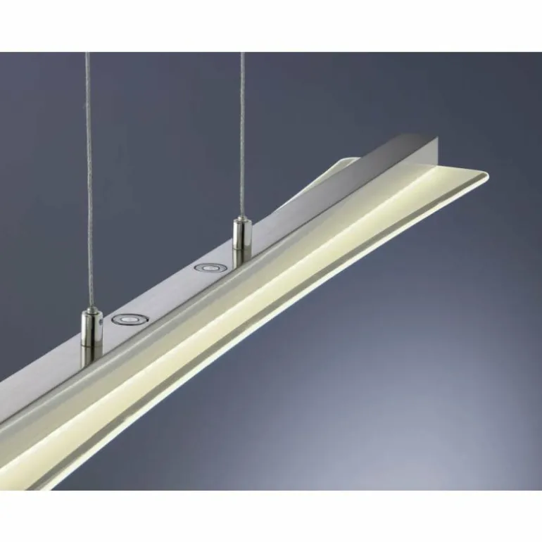 Suspension Reality SMASH LED Nickel mat, 1 lumière