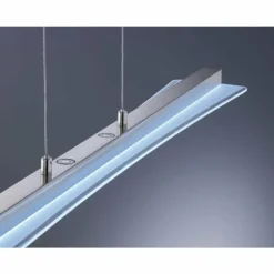 Suspension Reality SMASH LED Nickel mat, 1 lumière