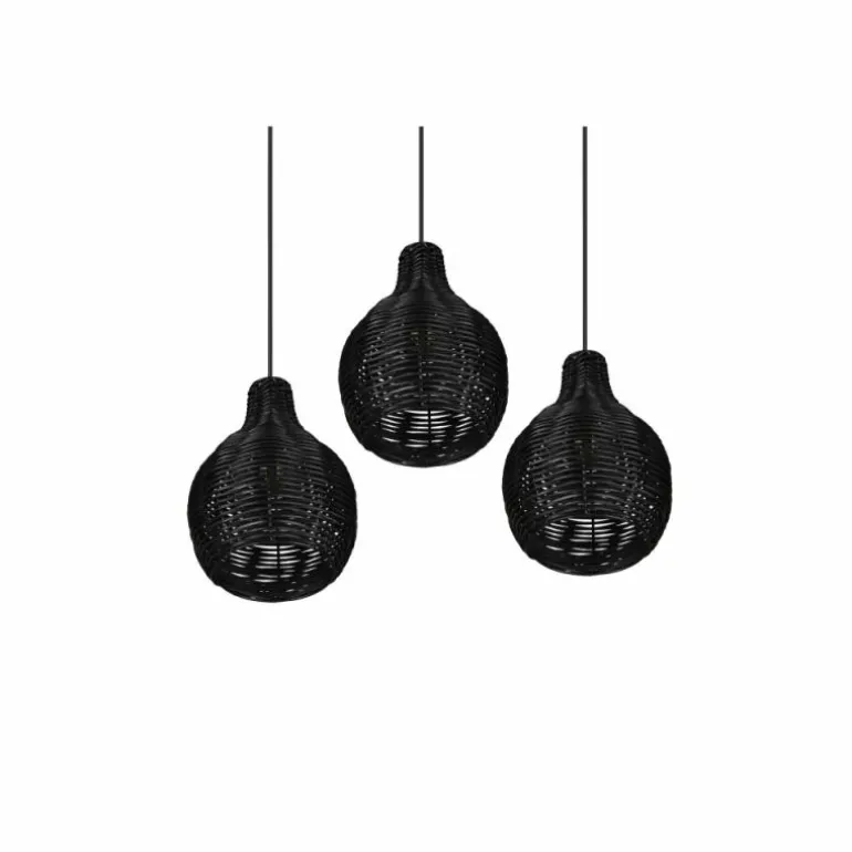 Suspension Reality Sprout Noir, 3 lumières