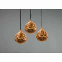 Suspension Reality Sprout Noir, 3 lumières