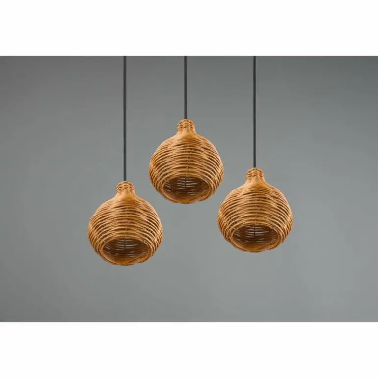 Suspension Reality Sprout Noir, 3 lumières