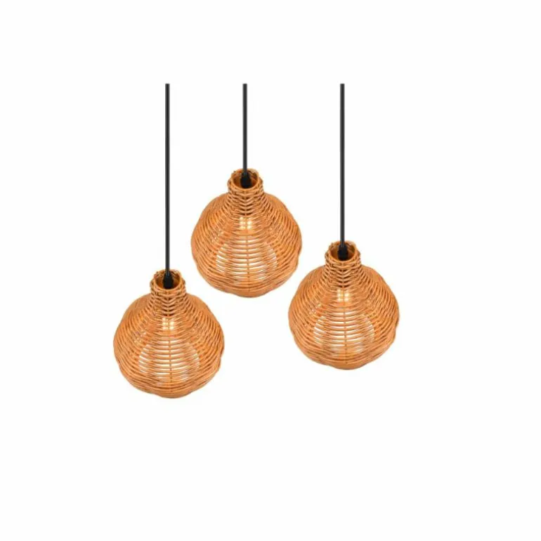 Suspension Reality Sprout Noir, 3 lumières