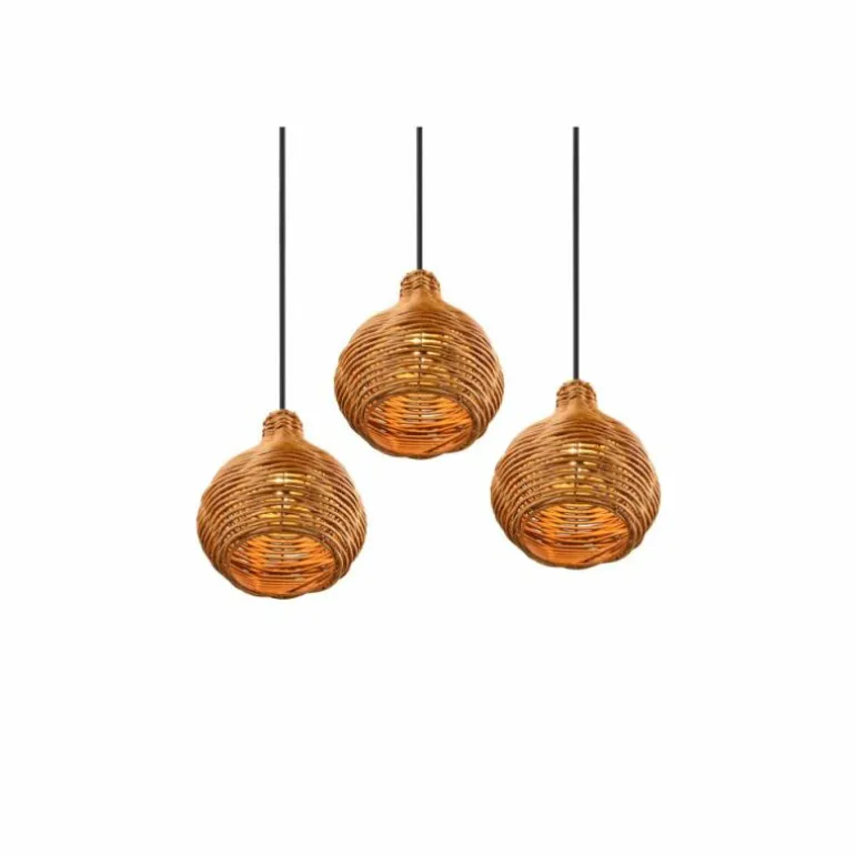 Suspension Reality Sprout Noir, 3 lumières