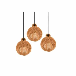 Suspension Reality Sprout Noir, 3 lumières