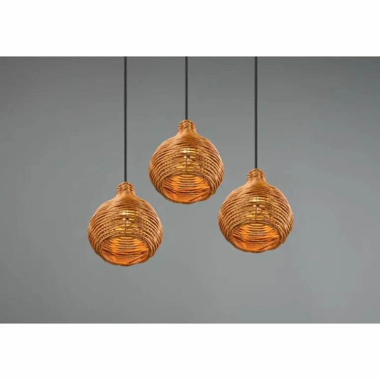 Suspension Reality Sprout Noir, 3 lumières