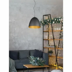 Suspension Reality Tilda Noir doré, 1 lumière