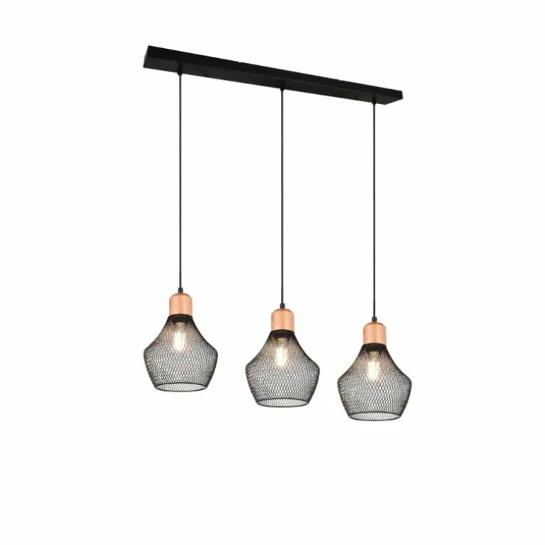 Suspension Reality Valeria Noir, 3 lumières