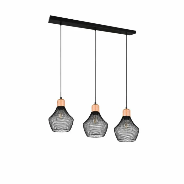 Suspension Reality Valeria Noir, 3 lumières