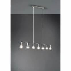 Suspension Reality Vannes Nickel mat, 7 lumières