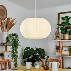 Suspension Regufe Blanc, 1 lumière