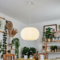 Suspension Regufe Blanc, 1 lumière