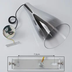 Suspension Rehula Chrome, 1 lumière