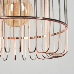 Suspension Ribellasca Noir, 1 lumière