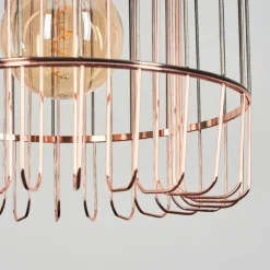 Suspension Ribellasca Noir, 1 lumière