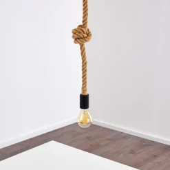 Suspension Riekje Brun, Noir, 1 lumière