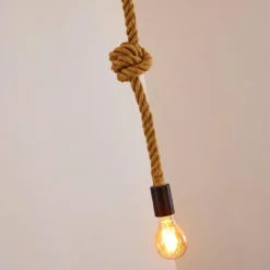 Suspension Riekje Brun, Noir, 1 lumière