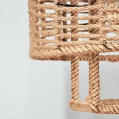 Suspension Riekje Brun, Noir, 1 lumière