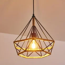 Suspension Riekje Noir, 1 lumière