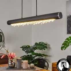 Suspension Rodeche LED Argenté, 1 lumière