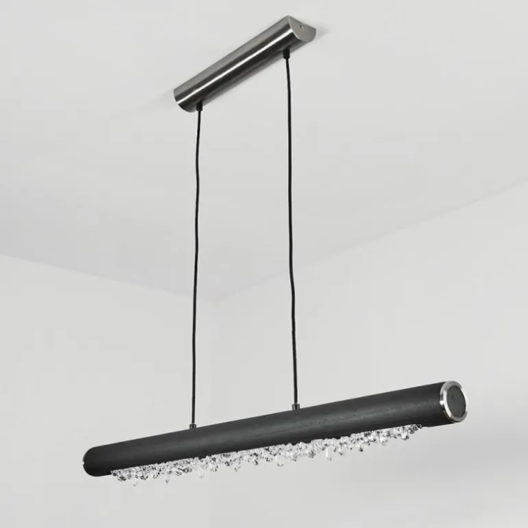 Suspension Rodeche LED Argenté, 1 lumière