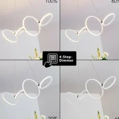 Suspension Rodekro LED Blanc, 1 lumière