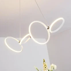 Suspension Rodekro LED Blanc, 1 lumière