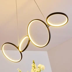 Suspension Rodekro LED Noir, 1 lumière