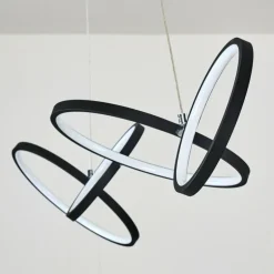 Suspension Rodekro LED Noir, 1 lumière