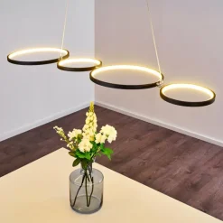 Suspension Rodekro LED Noir, 1 lumière