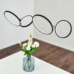 Suspension Rodekro LED Noir, 1 lumière