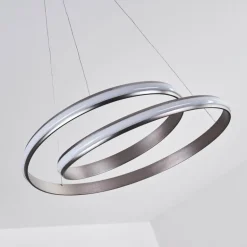 Suspension Rokera LED Nickel mat, 1 lumière