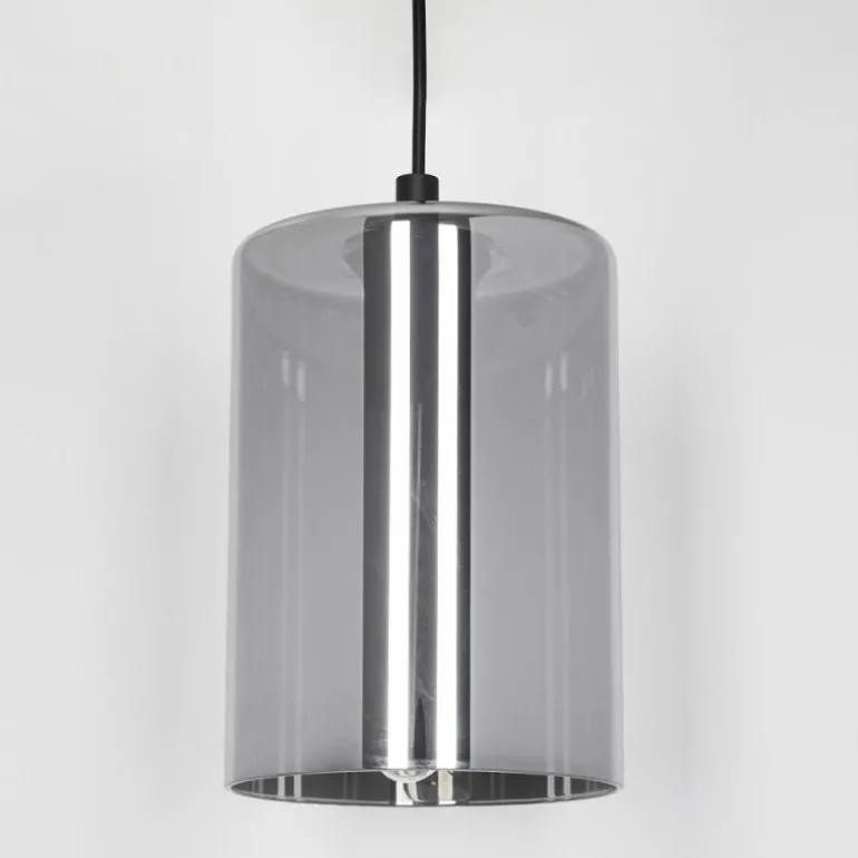 Suspension Roosevelt Noir, 1 lumière