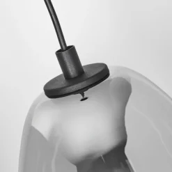 Suspension Roosevelt Noir, 1 lumière