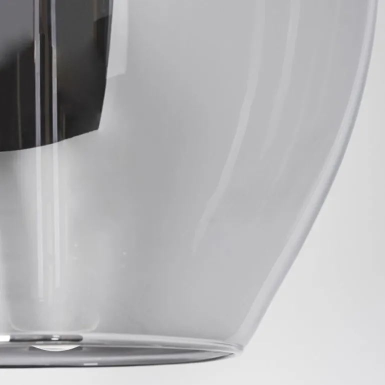 Suspension Roosevelt Noir, 1 lumière