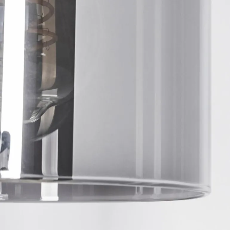 Suspension Roosevelt Noir, 1 lumière