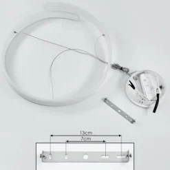 Suspension Rosemond LED Blanc, 1 lumière