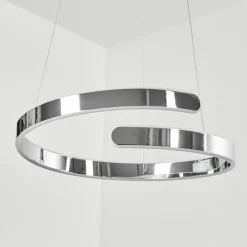 Suspension Rosemond LED Chrome, 1 lumière
