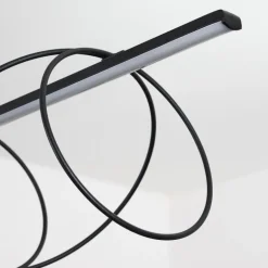 Suspension Saba LED Noir, 1 lumière