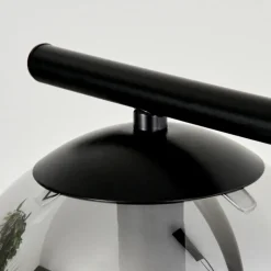 Suspension Salamonde Noir, 4 lumières