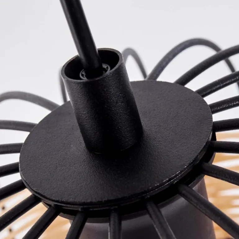 Suspension Samal Noir, 1 lumière