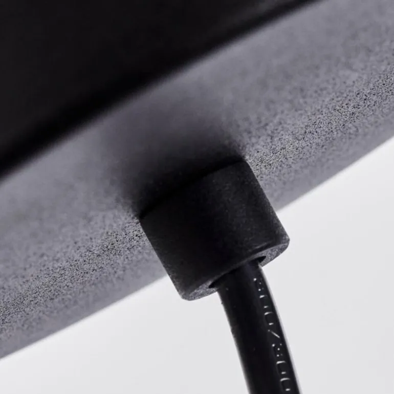 Suspension Samal Noir, 1 lumière