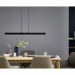 Suspension SCHÖNER WOHNEN-Kollektion STRIPE LED Noir, 1 lumière