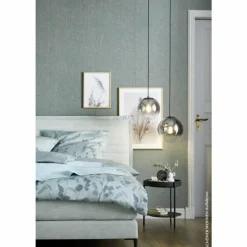 Suspension SCHÖNER WOHNEN-Kollektion MIRROR Noir, 1 lumière