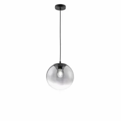 Suspension SCHÖNER WOHNEN-Kollektion MIRROR Noir, 1 lumière