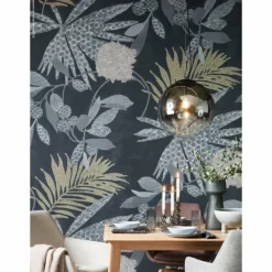 Suspension SCHÖNER WOHNEN-Kollektion MIRROR Noir, 1 lumière