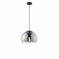 Suspension SCHÖNER WOHNEN-Kollektion MIRROR Noir, 1 lumière