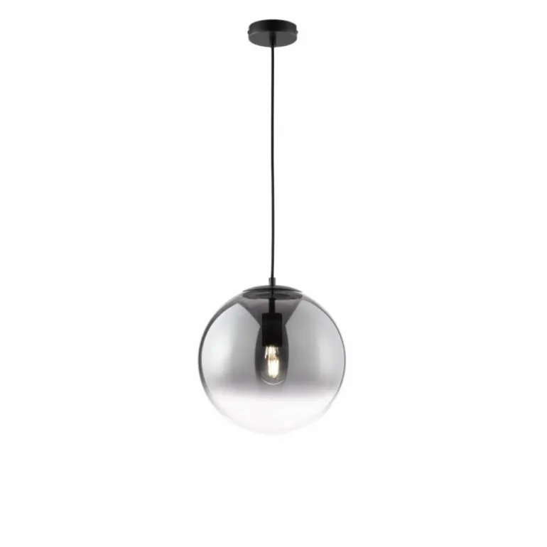 Suspension SCHÖNER WOHNEN-Kollektion MIRROR Noir, 1 lumière
