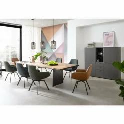 Suspension SCHÖNER WOHNEN-Kollektion Cage Noir, 3 lumières